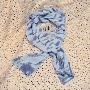 ‼️Donated‼️J Jill-100% COTTON pure jill-lt blue-dark blue tie-dyed 55”